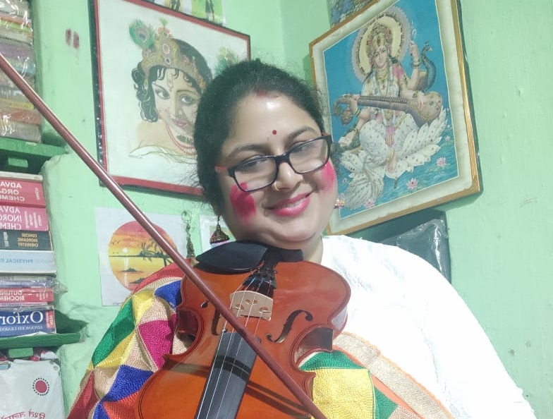 Kumari Sadhna - Student of Kala Ramnath