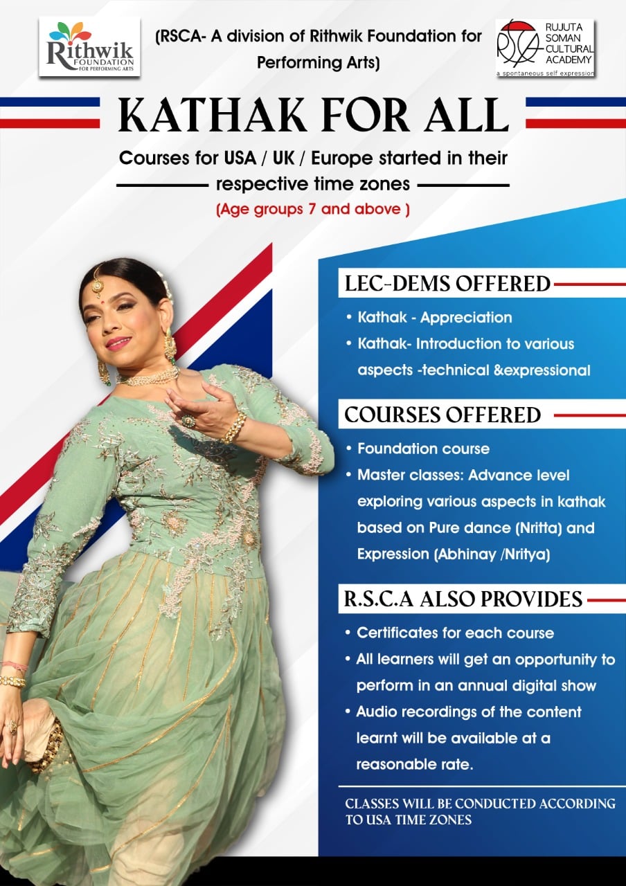 Rujuta Soman Online Kathak Course Syllabus