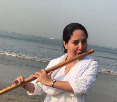 Amrita Uprety - Flute at RFPA Holi Festival 2022