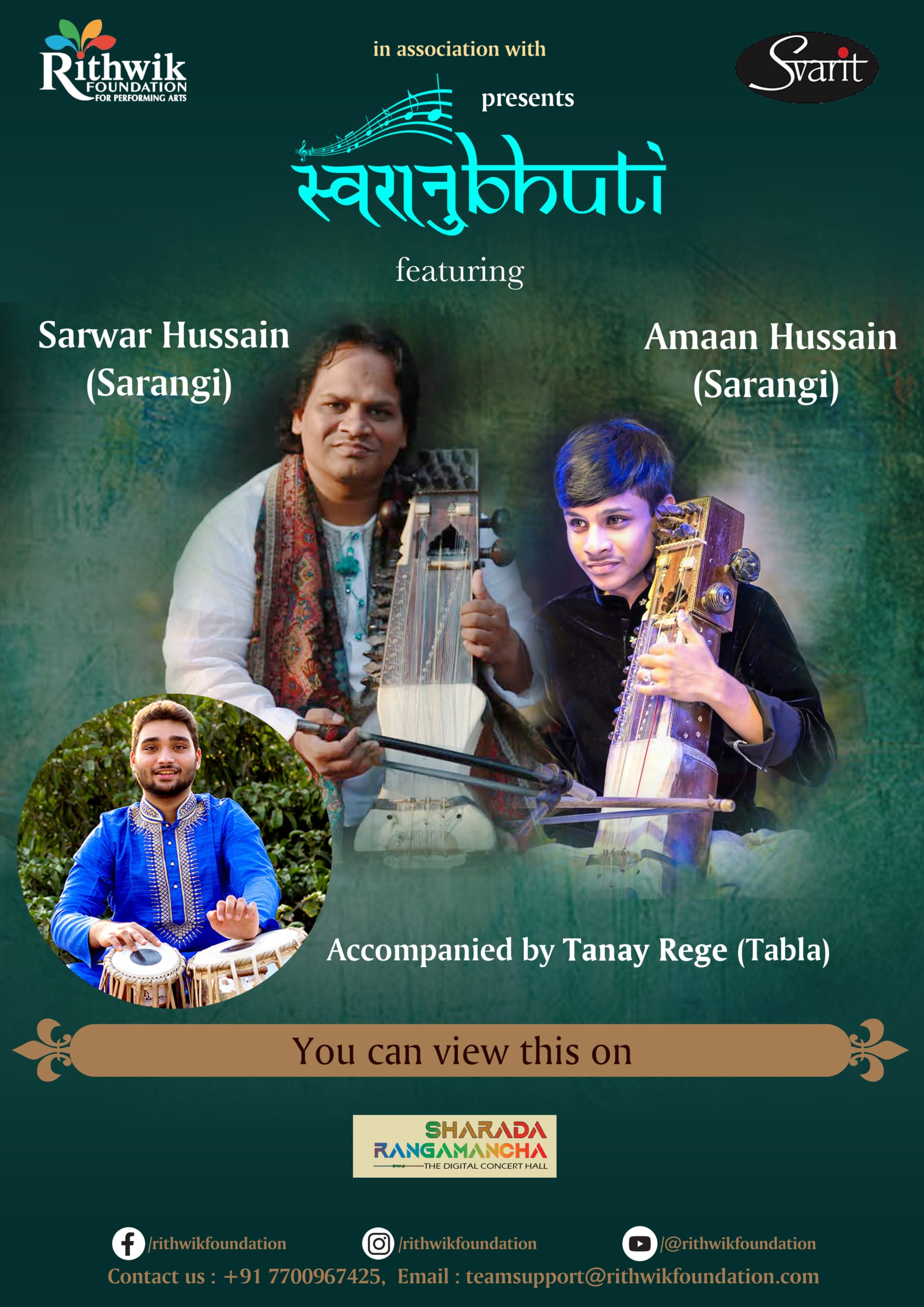 Sarwar&Amaan Hussain_13May25 SarwarAmaan Hussain 13May25 scaled | e-Swaranubhuti May 2025