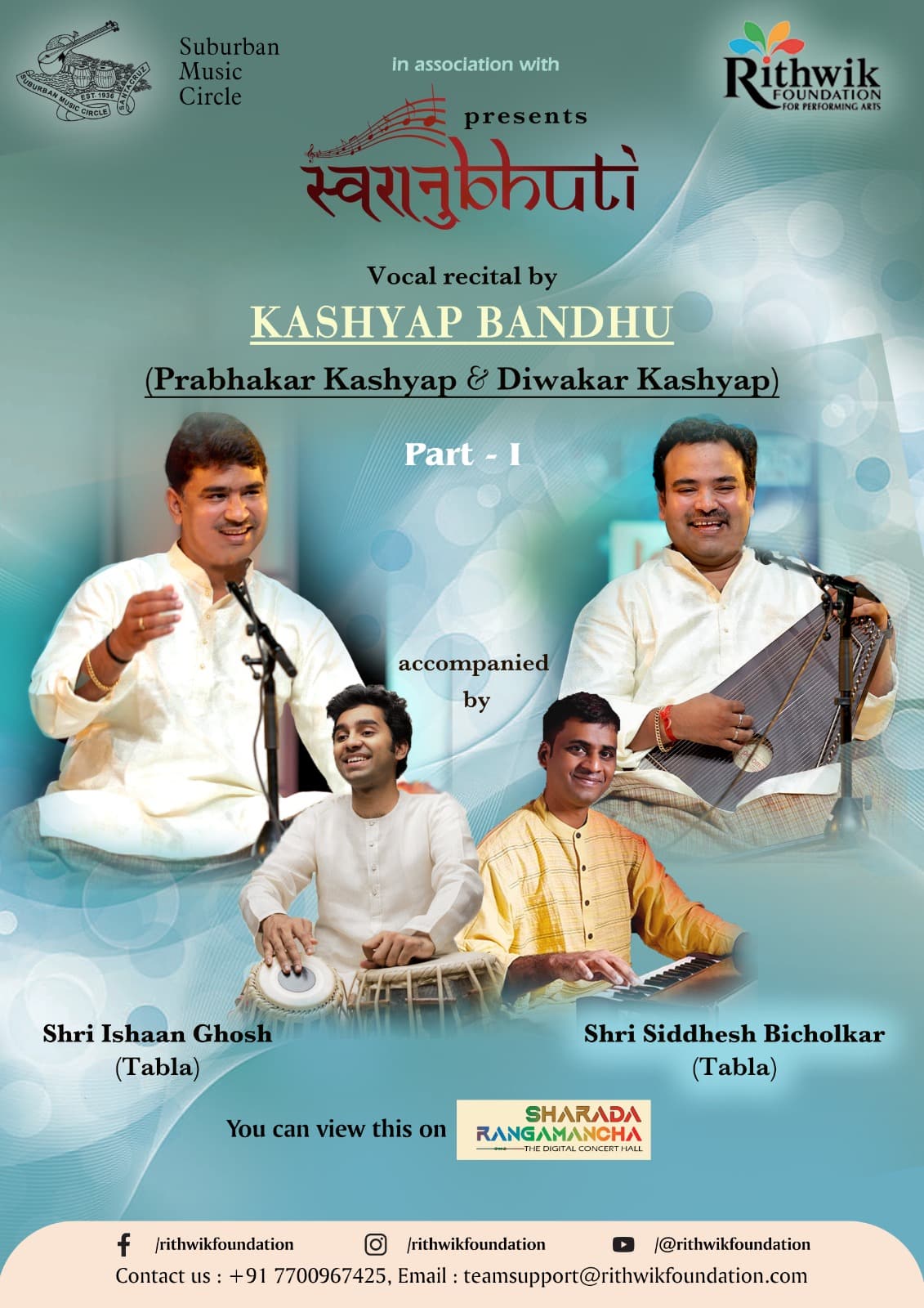 Featuring Prabhakar Kashyap and Diwakar Kashyap.