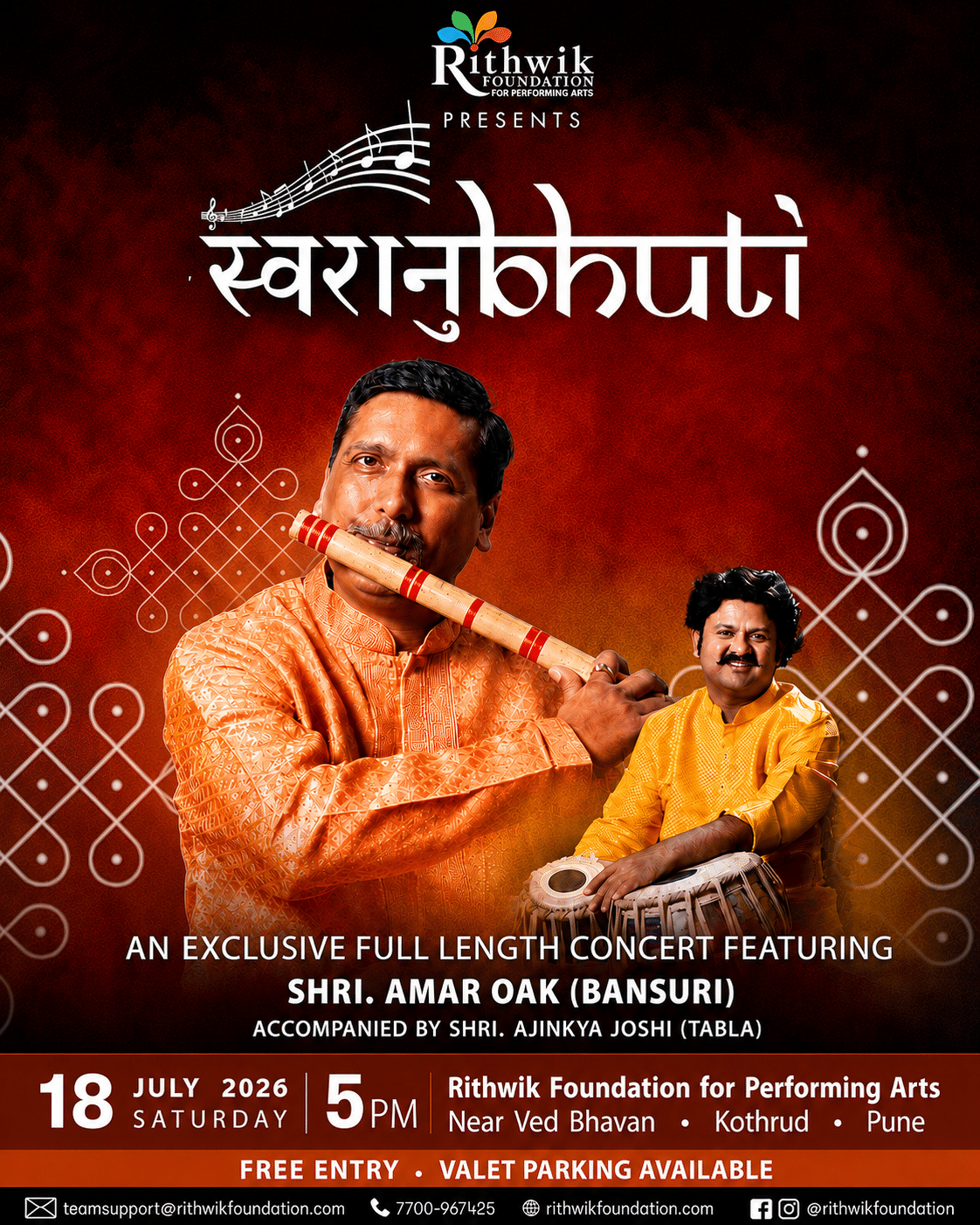 Featuring Shri. Amar Oak.