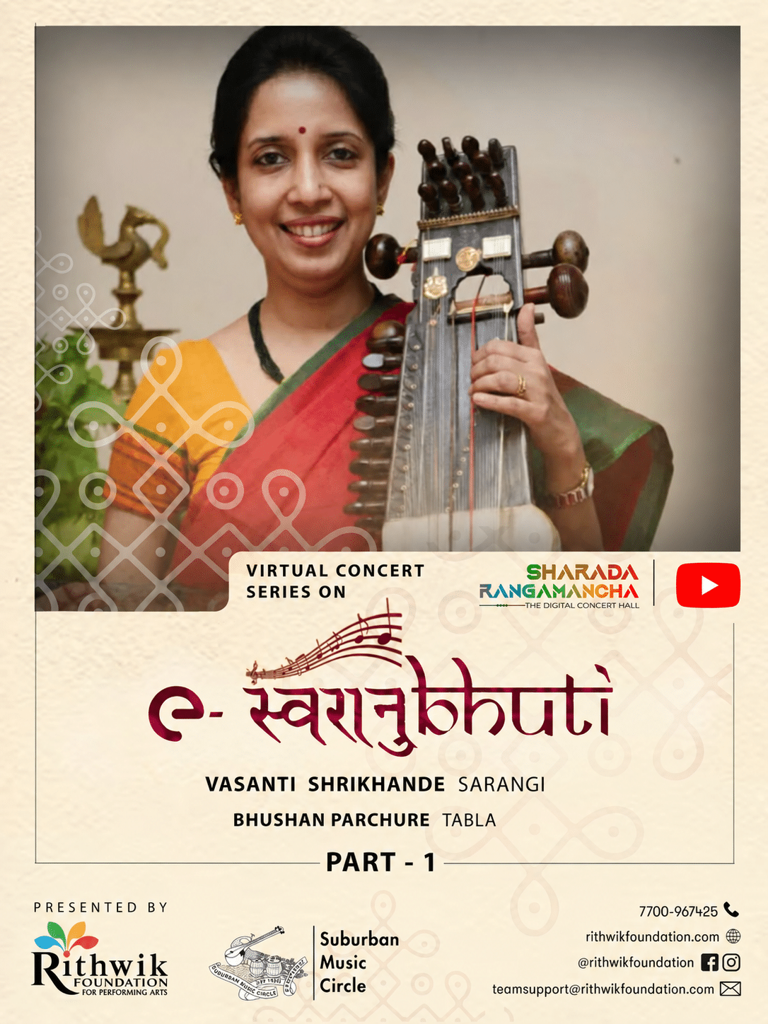 Vasanti Shrikhande (Sarangi).